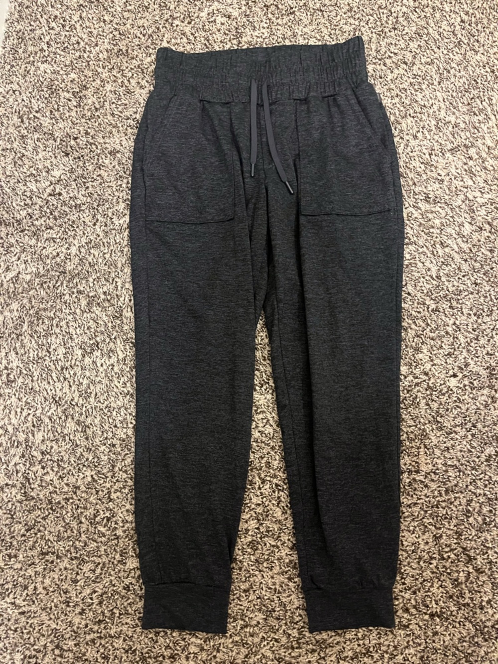 Mondetta Heather Charcoal Elastic Waist Joggers